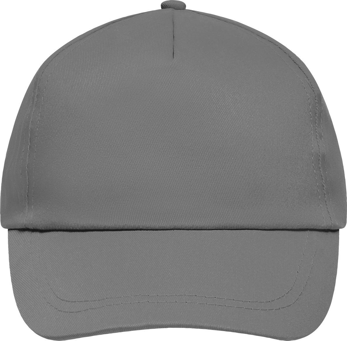 5 Panel Promo Cap Lightly Laminated darkgrey One Size