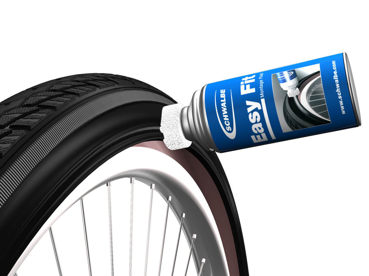 Schwalbe Easy Fit Montage-Flüssigkeit 50 ml Schwammdose