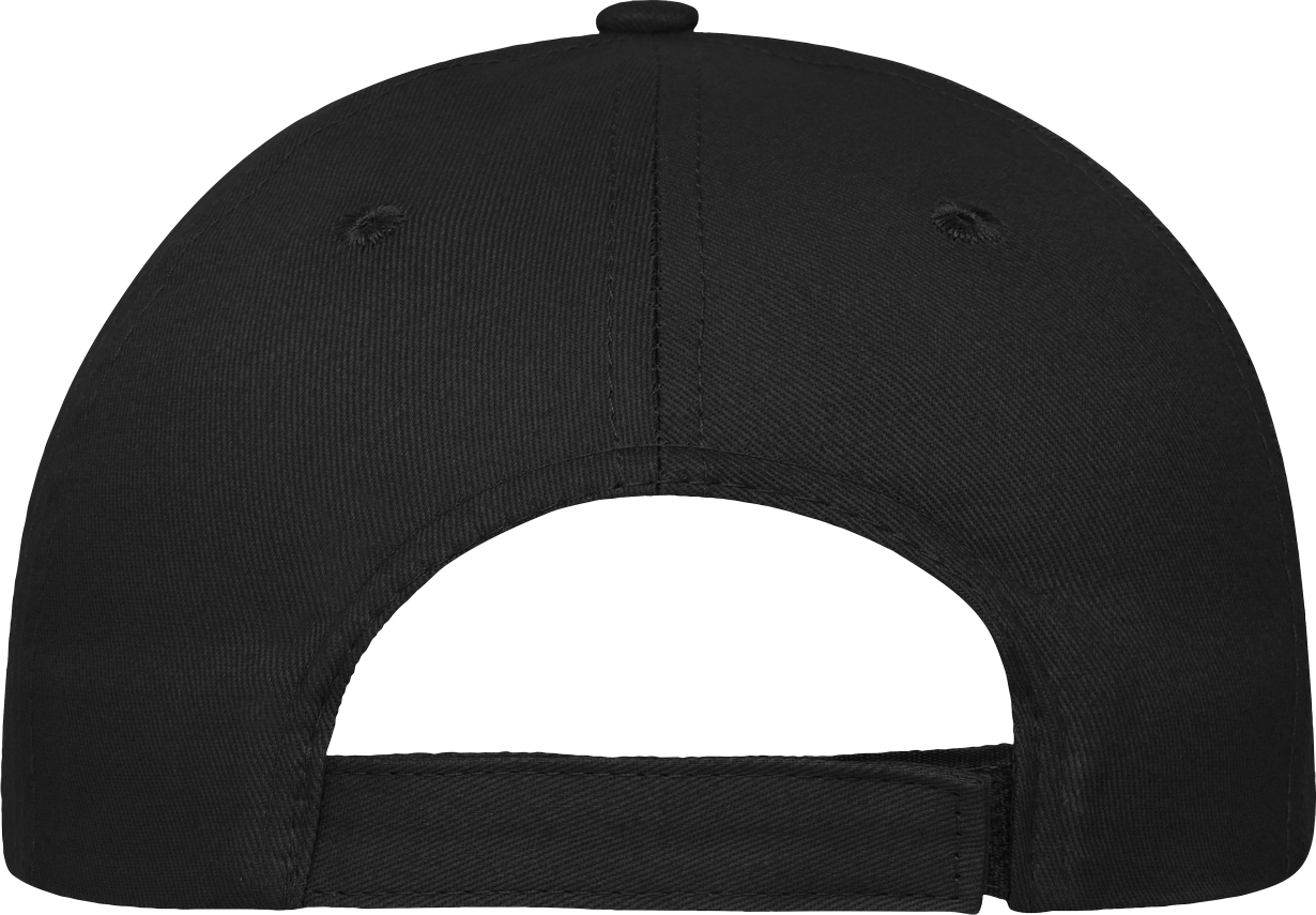 5 Panel Cap Bio Cotton black One Size