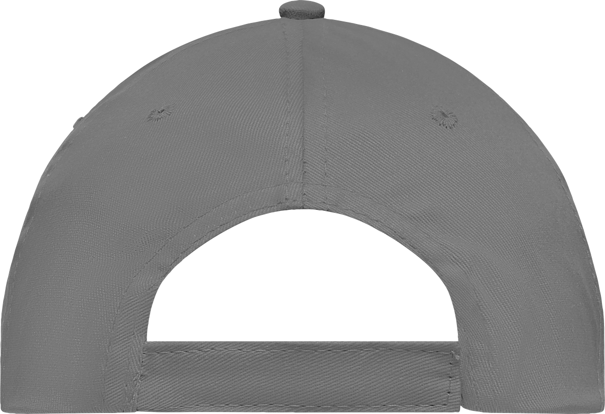 5 Panel Promo Cap Lightly Laminated darkgrey One Size
