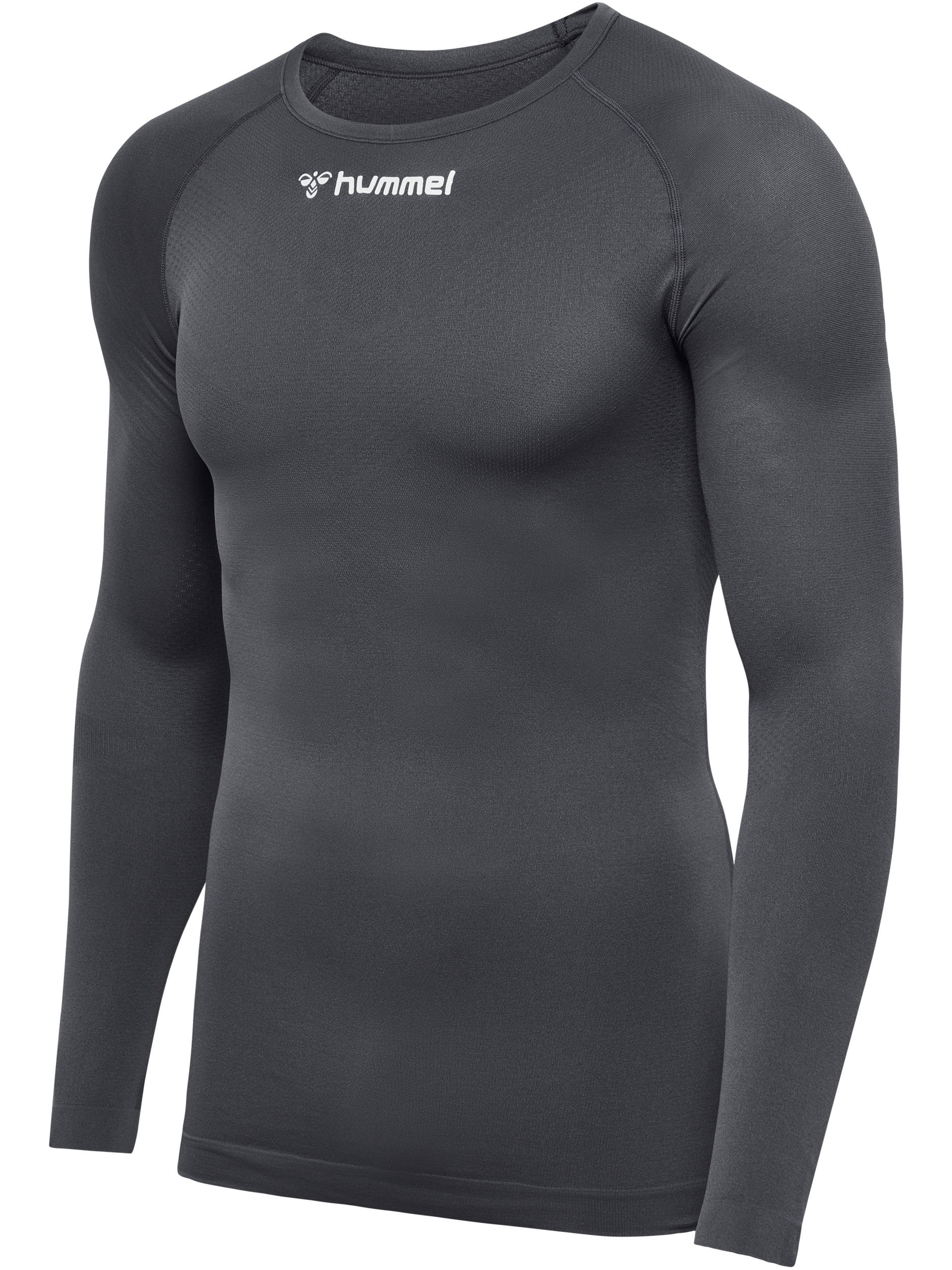 hmlBL COMFORT 2.0 TEE L/S asphalt XL