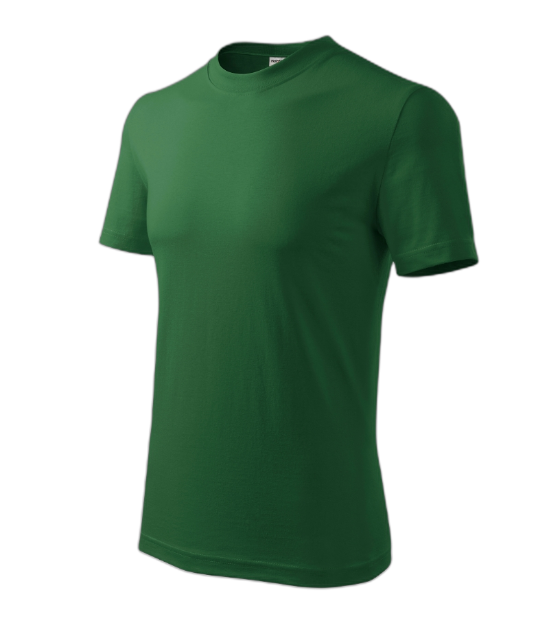 T-Shirt bis 6XL unisex flaschengrün 5XL