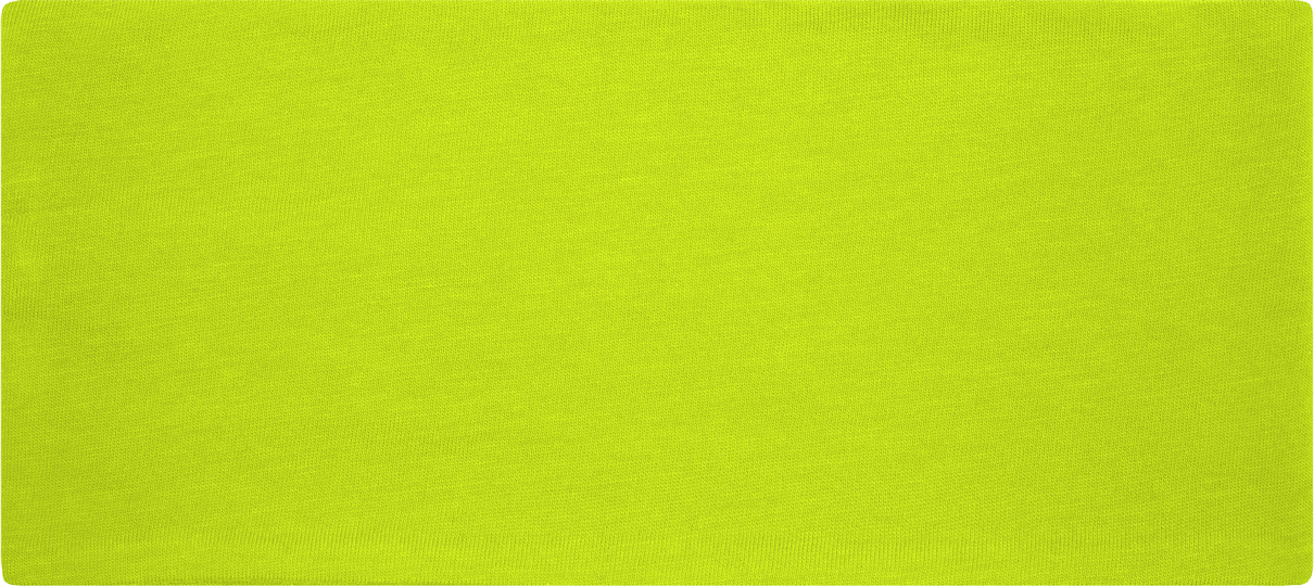 Bio Cotton Headband acidyellow One Size