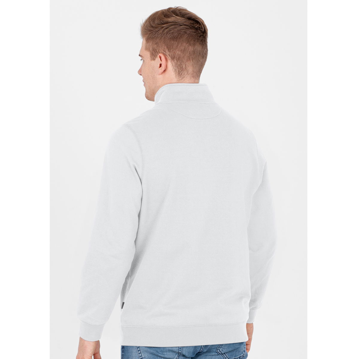 Sweatjacke Doubletex weiß XXL