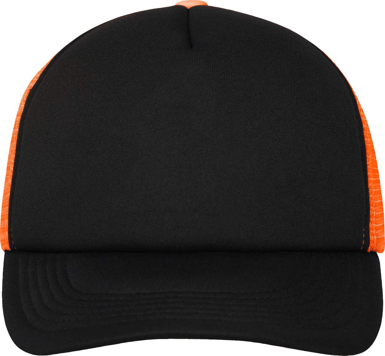 black/neonorange