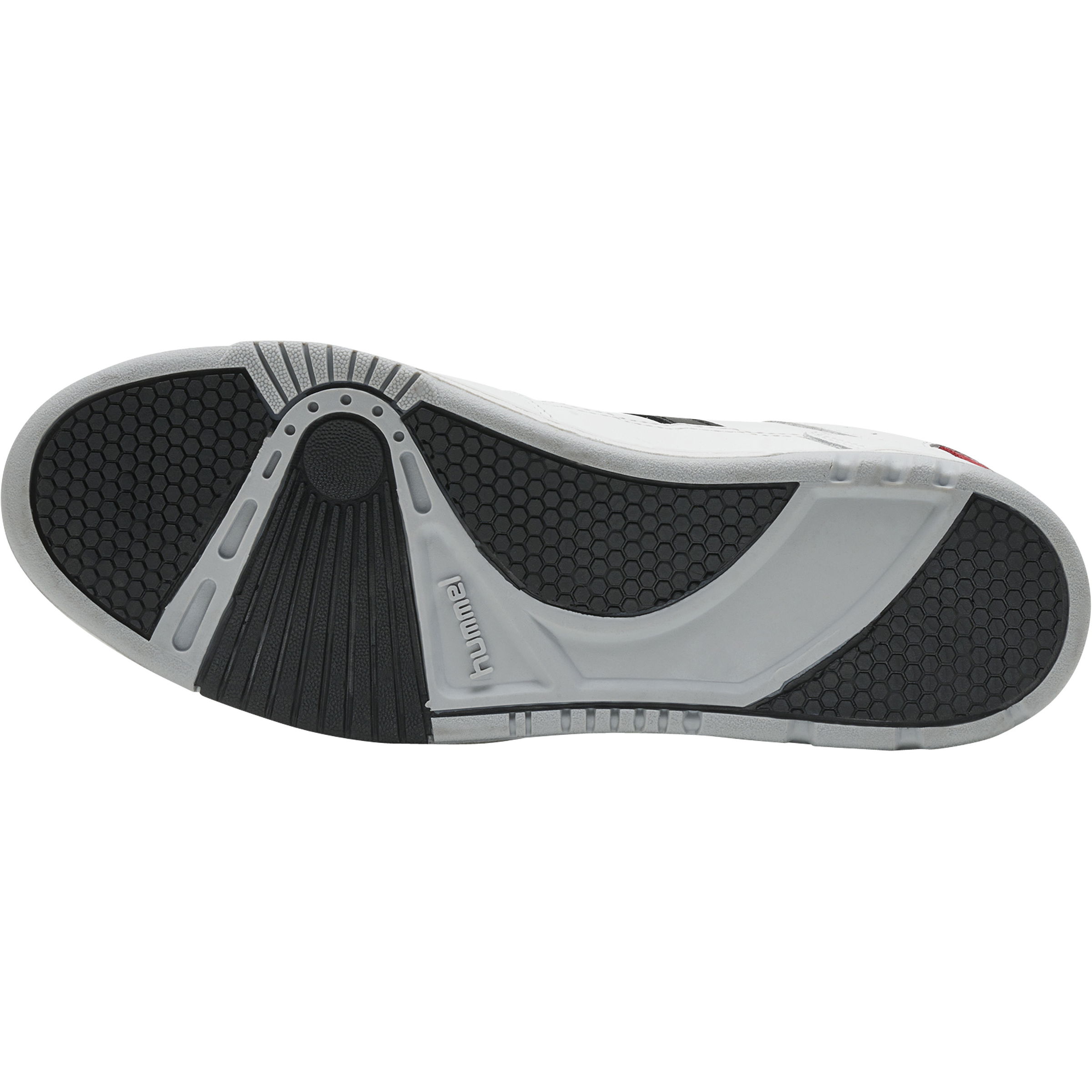 POWER PLAY LEATHER white/black/grey 36
