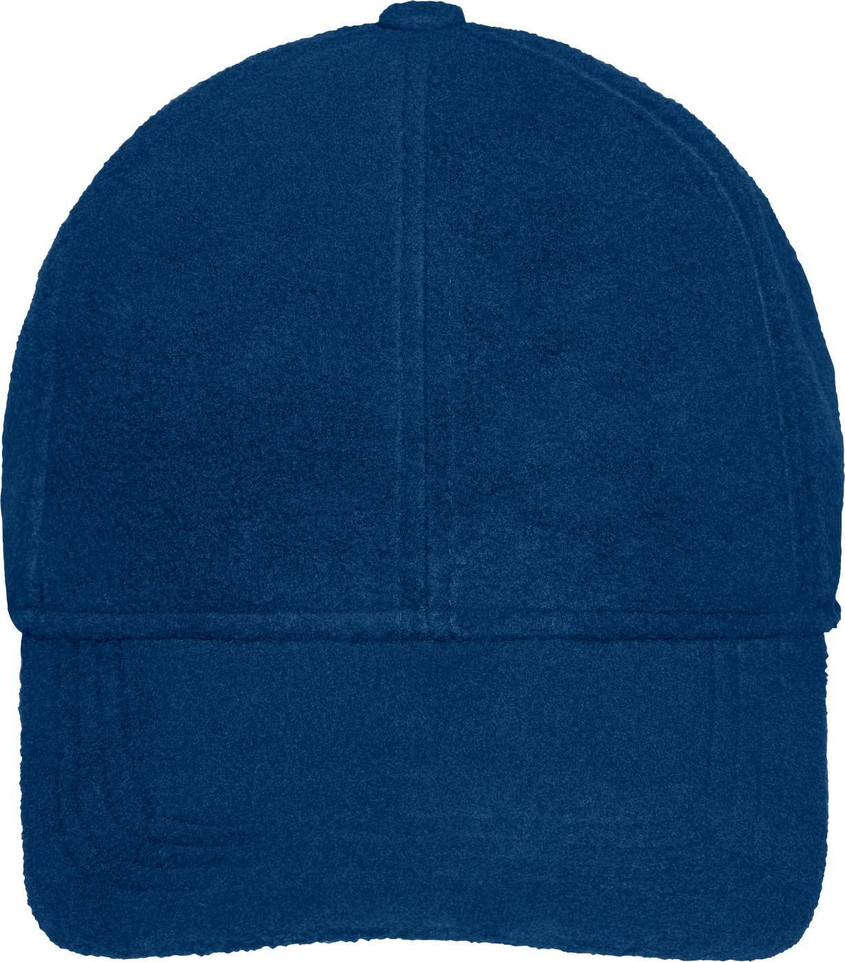 6 Panel Fleece Cap with Earflaps navy One Size