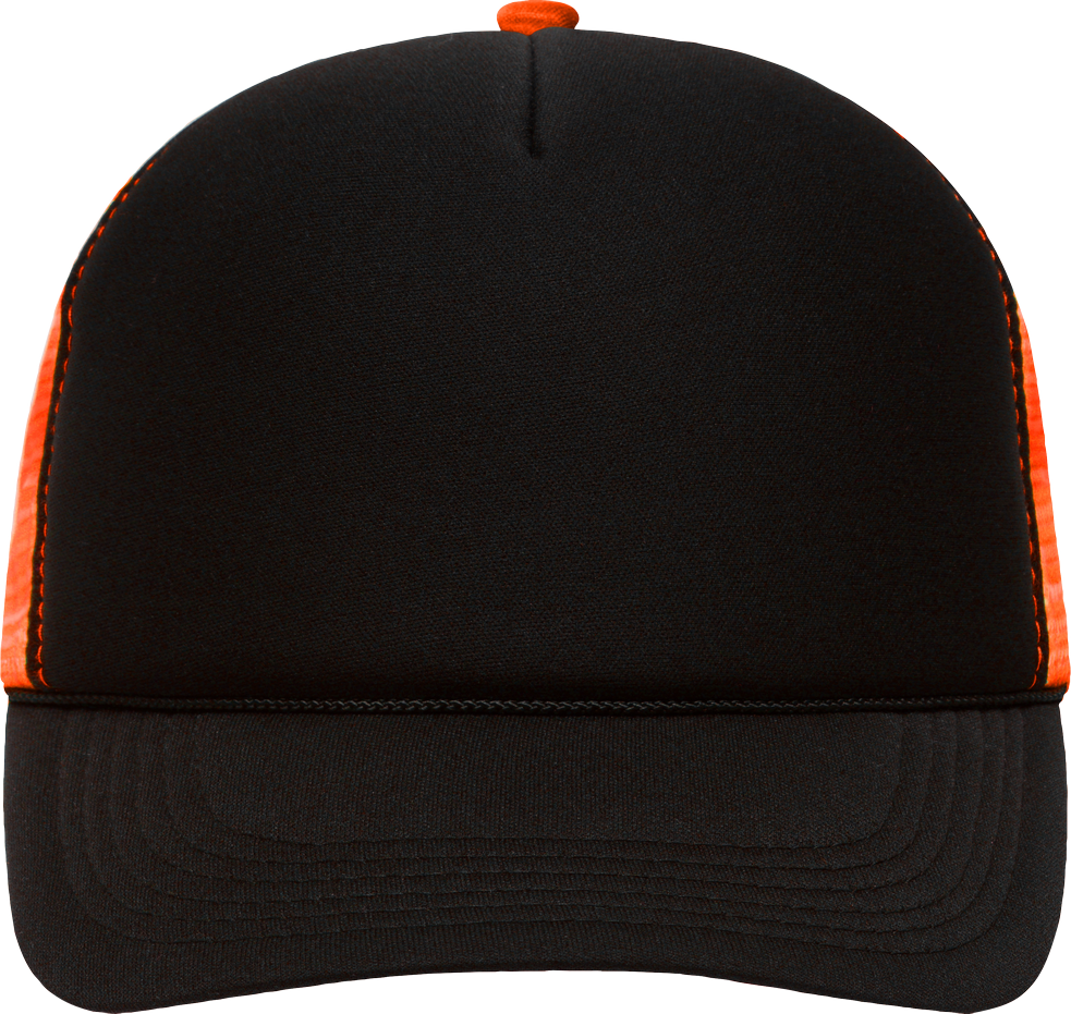 black/neonorange
