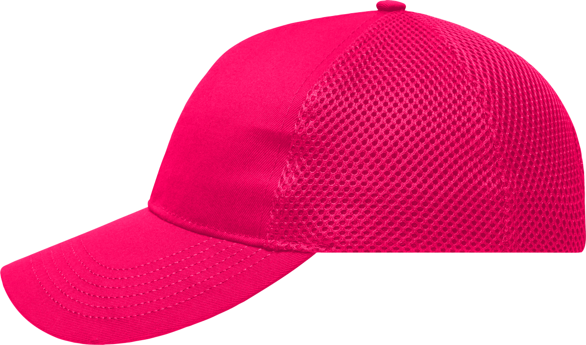 6 Panel Air Mesh Cap magenta One Size