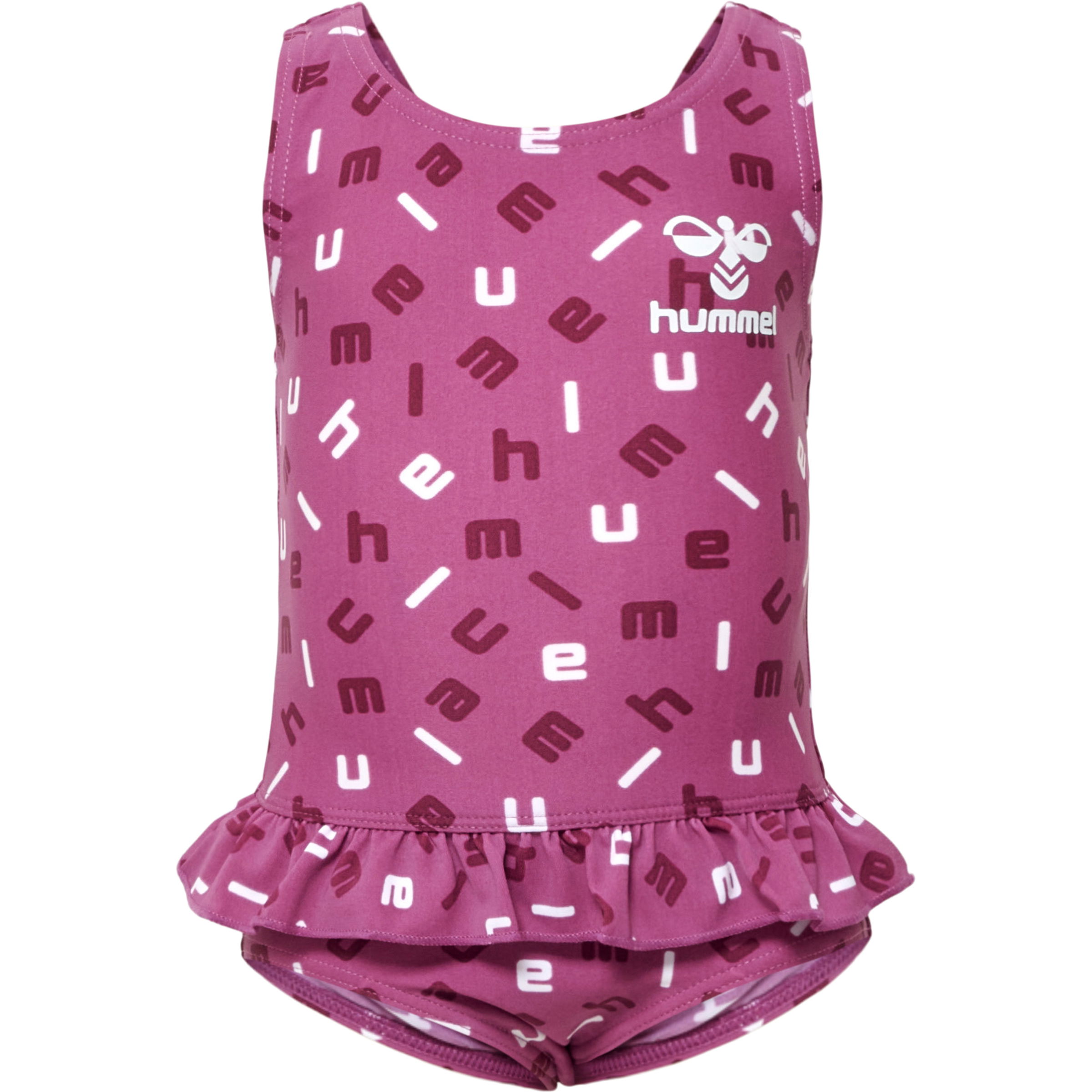 hmlFILIPPA SWIMSUIT red violet/bright white 98