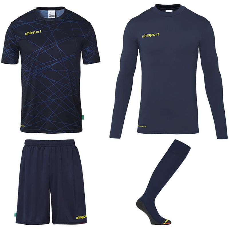 marine/fluo gelb