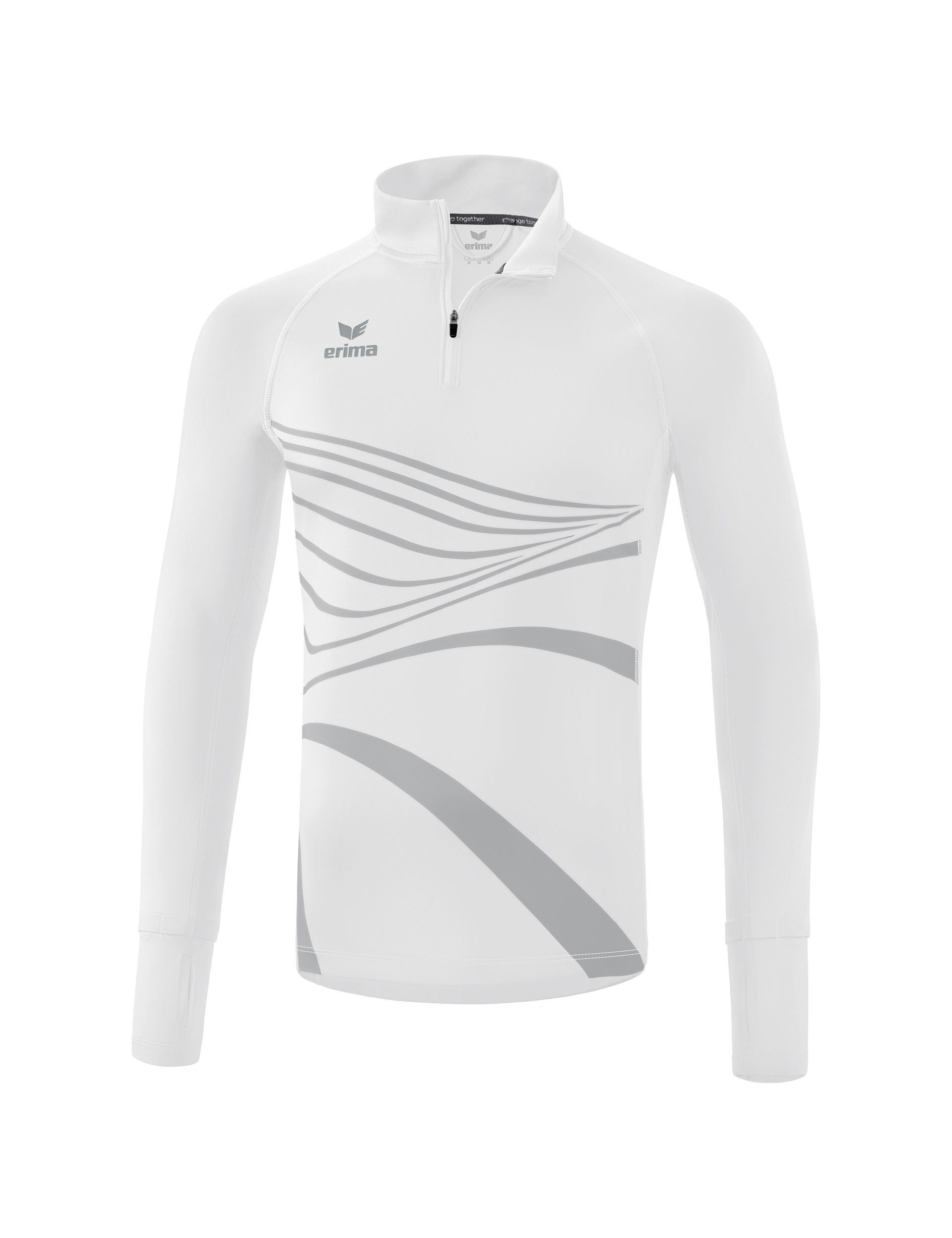 RACING Longsleeve Herren new white XXXL