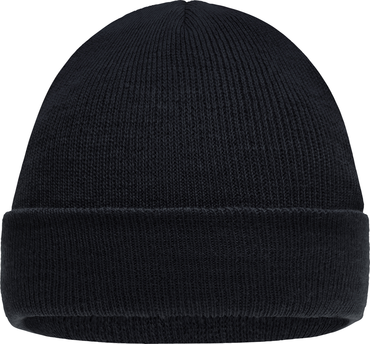 Knitted Cap for Kids black One Size