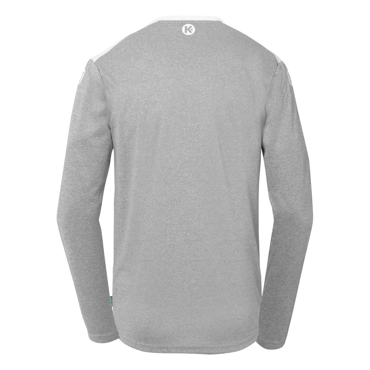 Emotion 27 Langarmshirt dark grau melange/weiß 3XL