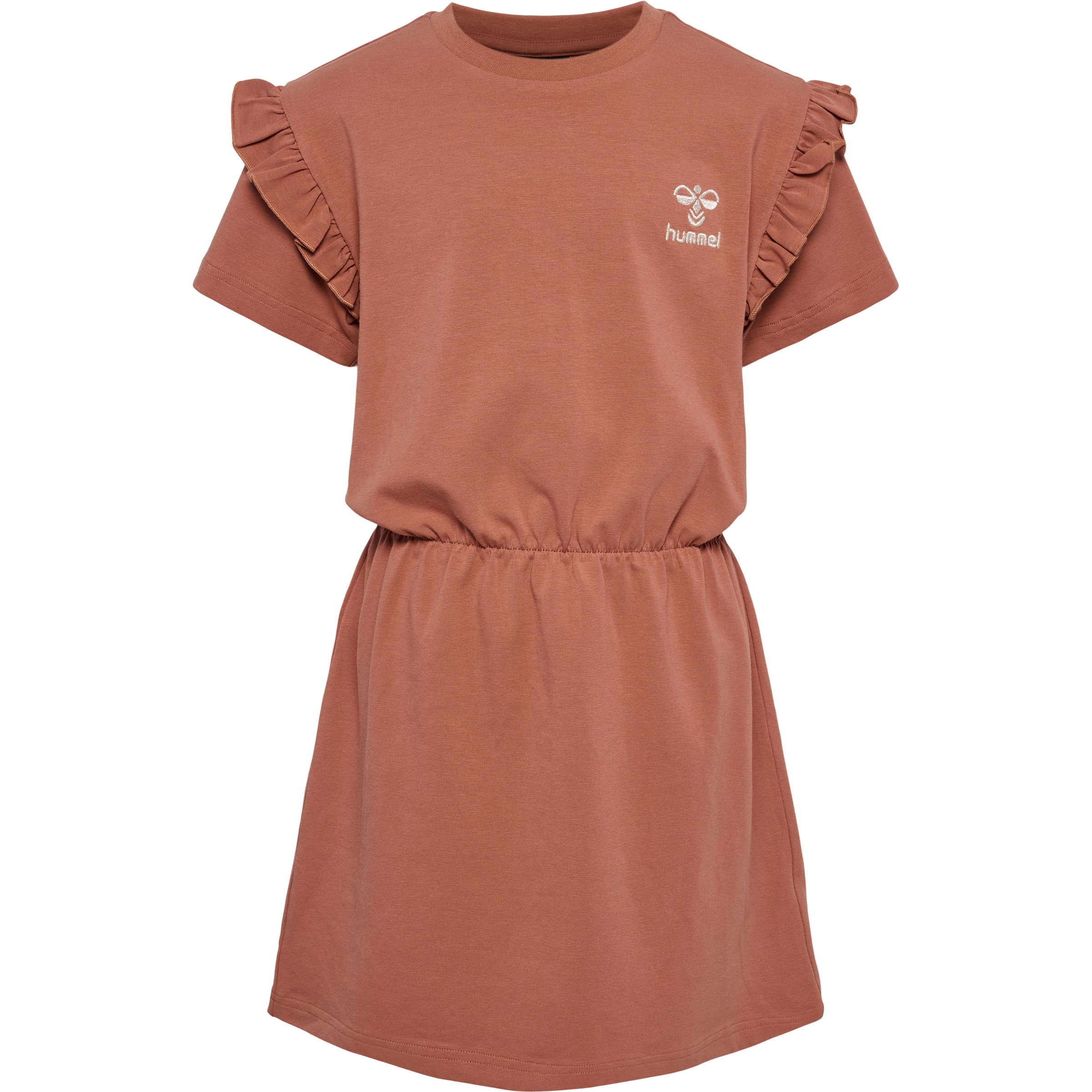 hmlJUMPY DRESS S/S copper brown 152