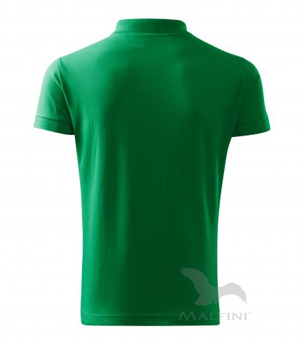 Cotton Polohemd Herren grasgrün L