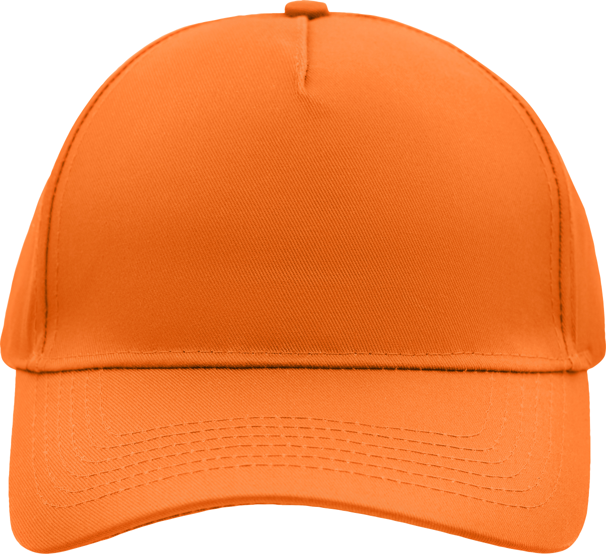 5 Panel Cap orange One Size
