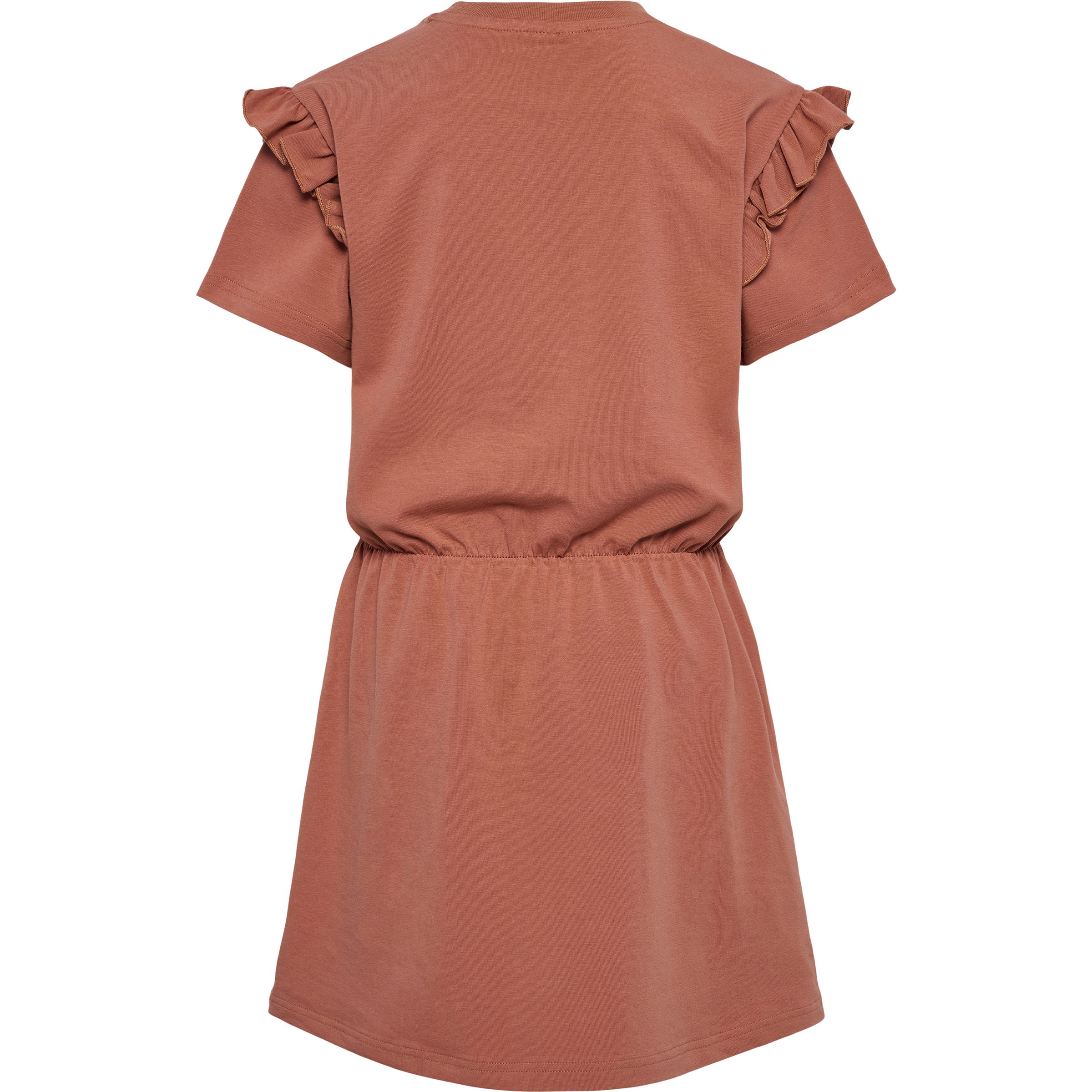 hmlJUMPY DRESS S/S copper brown 152