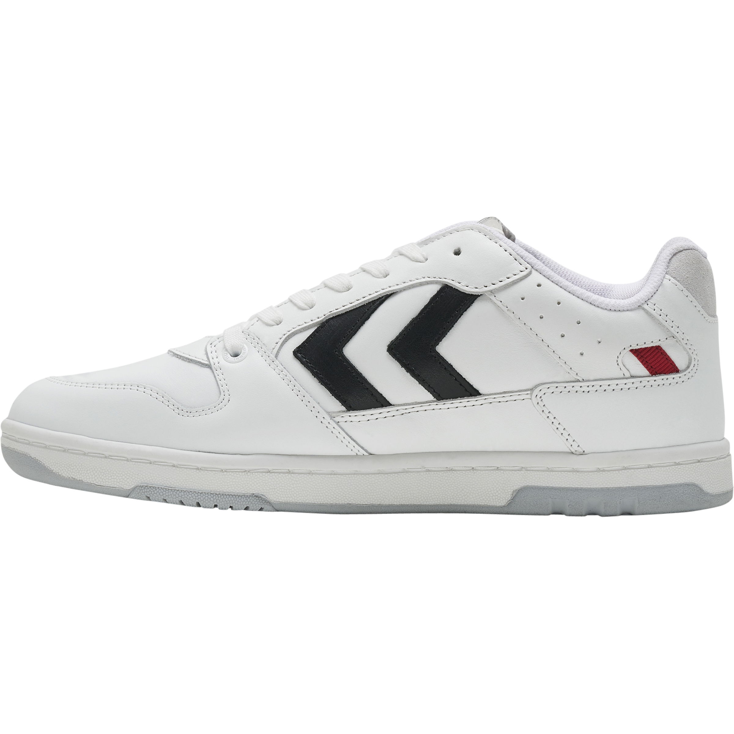 POWER PLAY LEATHER white/black/grey 36