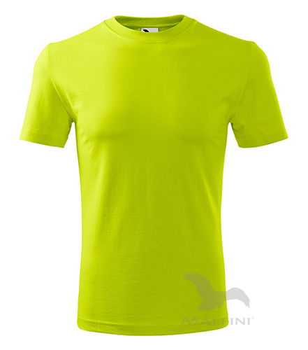 Classic New T-Shirt Herren zitronengrün S
