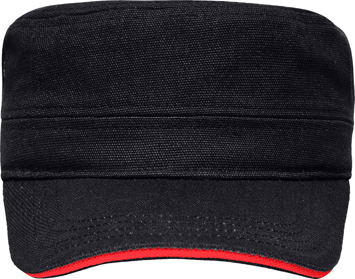 black/red