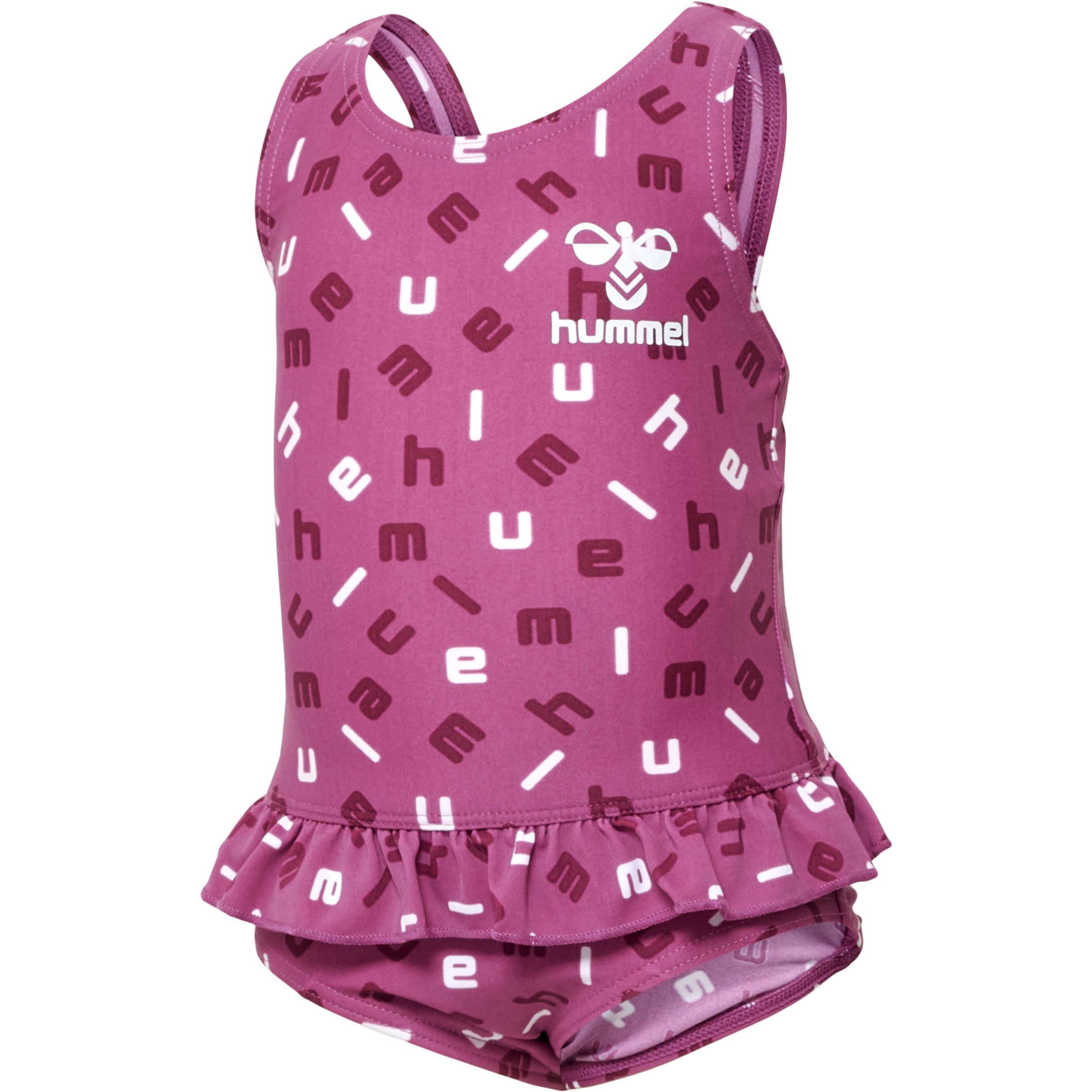 hmlFILIPPA SWIMSUIT red violet/bright white 98