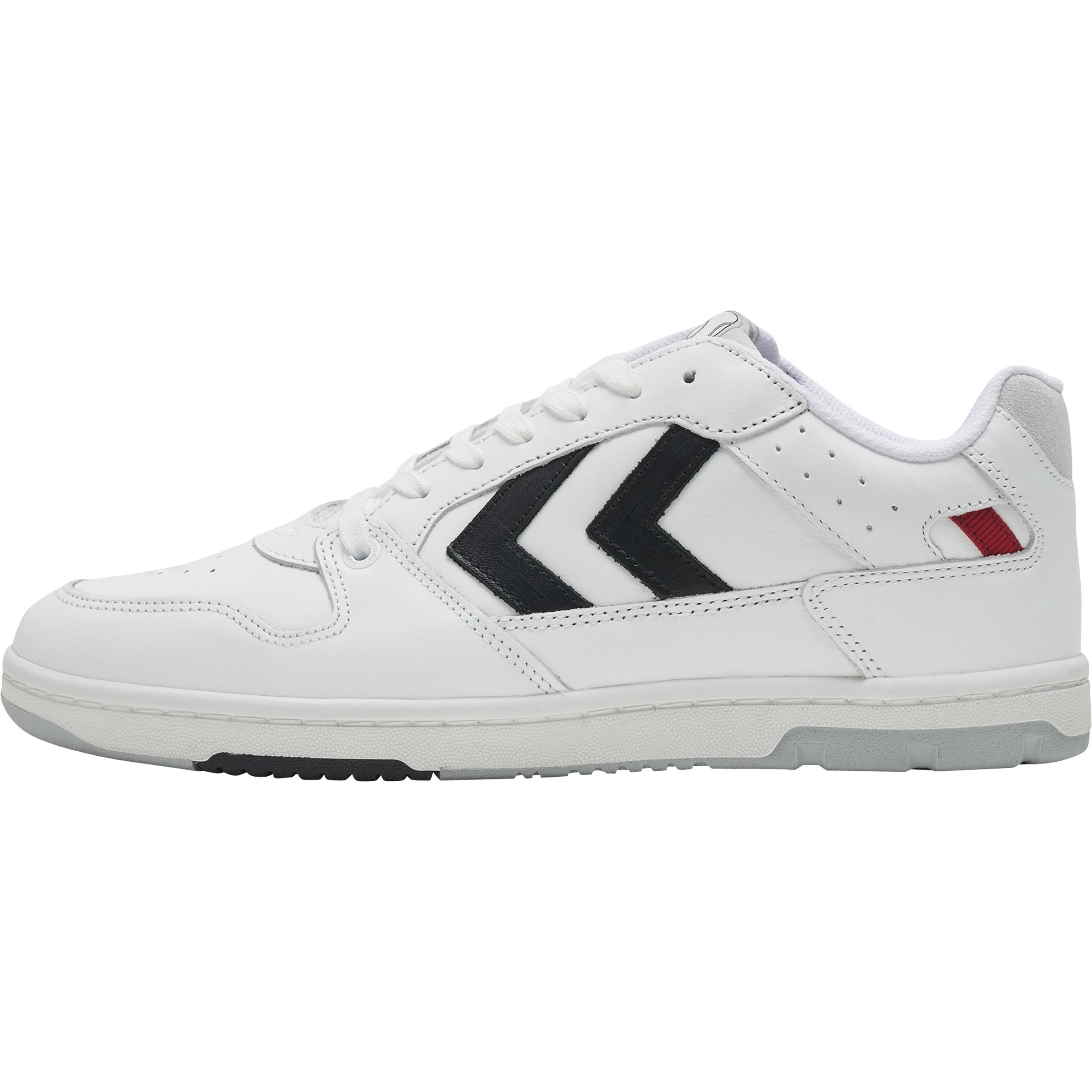 POWER PLAY LEATHER white/black/grey 36