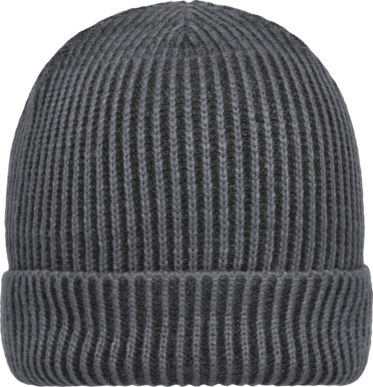 Ribbed Beanie anthracite/black One Size