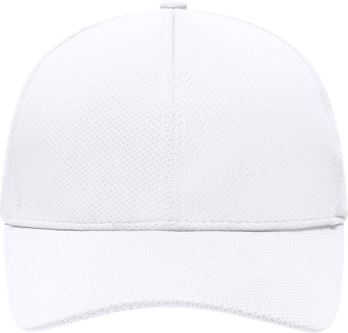 6 Panel Sport Mesh Cap white One Size