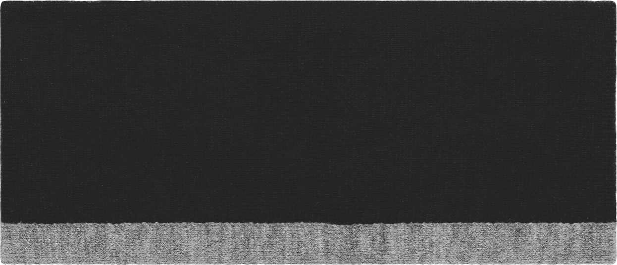 Reversible Headband black/greyheather One Size