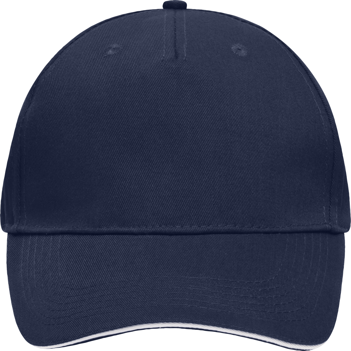 5 Panel Sandwich Cap | Einstellbar navy/white One Size