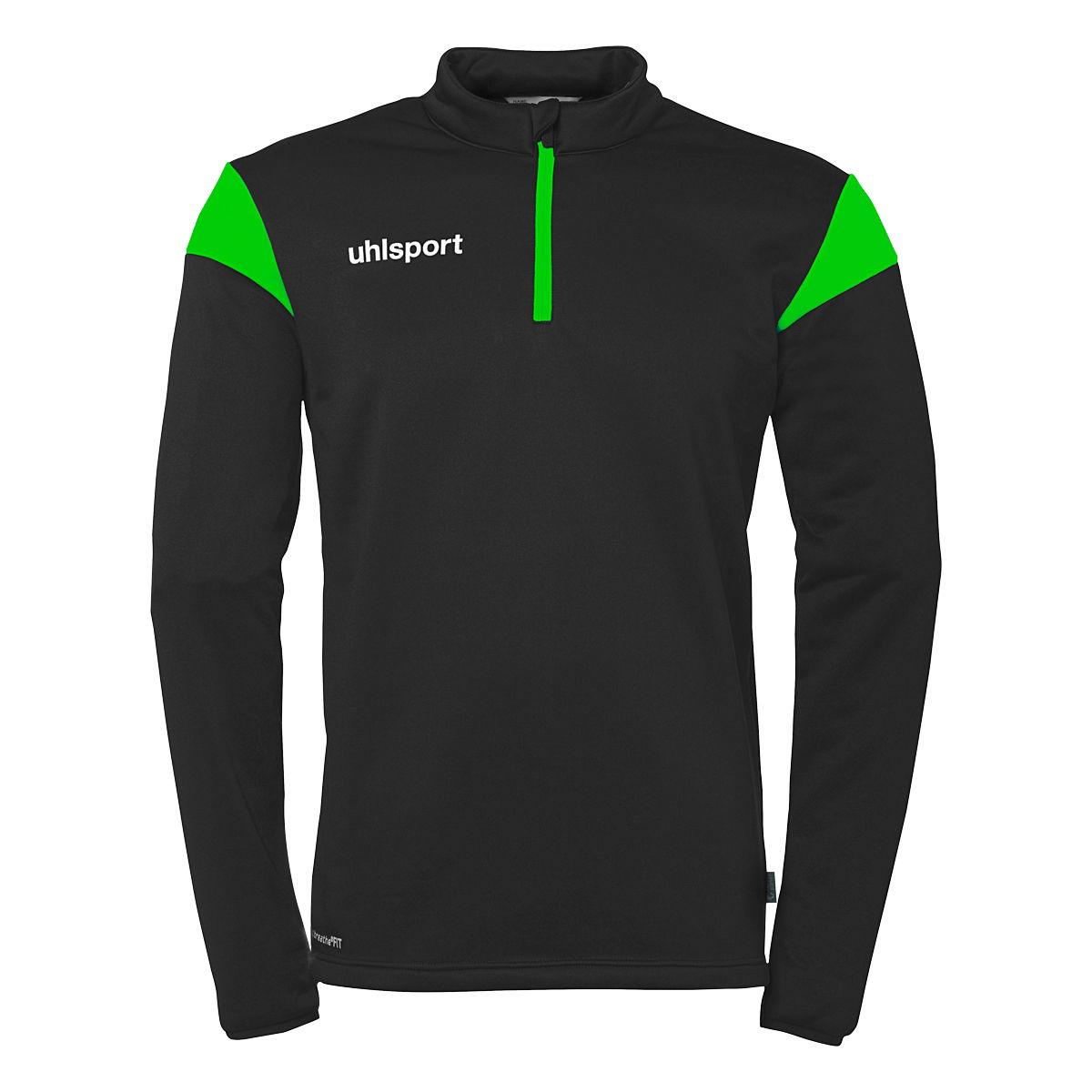 Squad 27 1/4 Zip Top schwarz/fluo grün 4XL